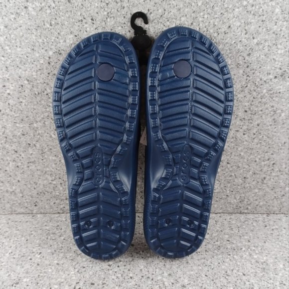 Crocs Navy Blue Flip Flop Sandals Shoes main image 4